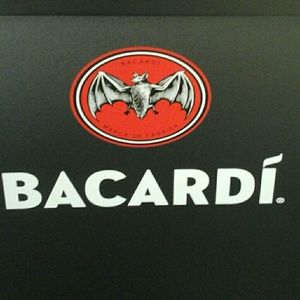 Bacardi Display Blackboard